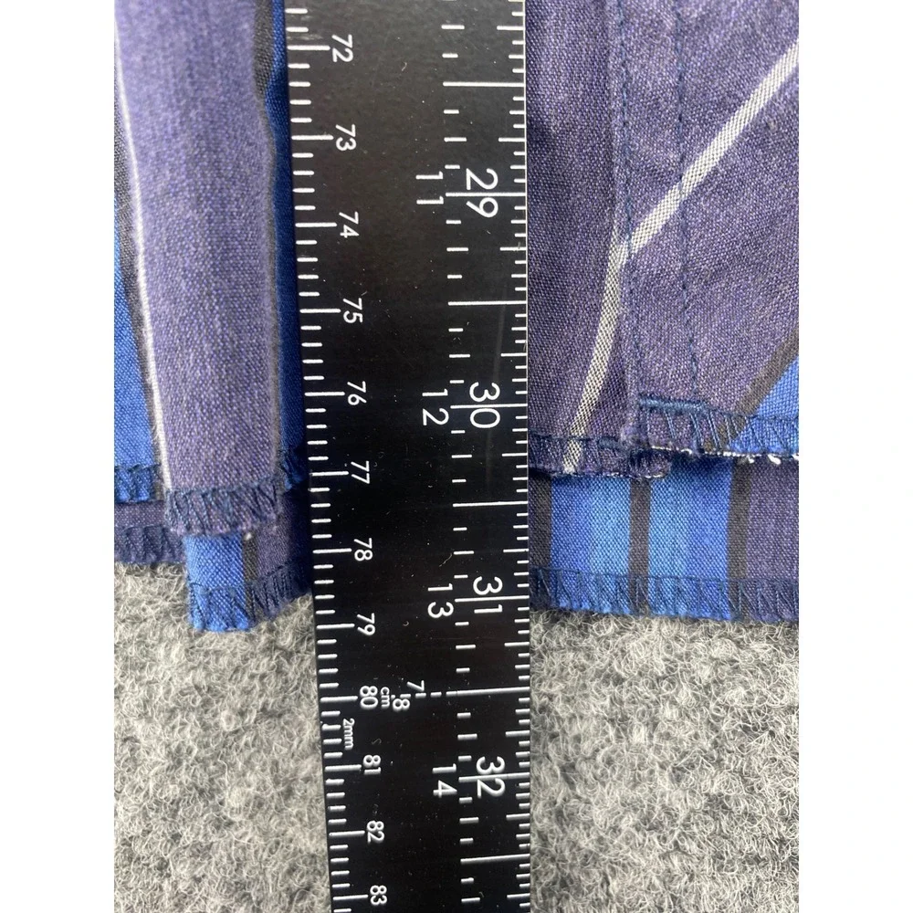 Black Canyon Western Button Down Shirt Mens 2X Blue Purple Striped Long Sleeve